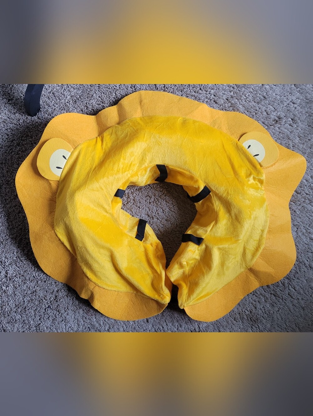 Midog Yellow Lion Mane Inflatable Cone For Recovery XL